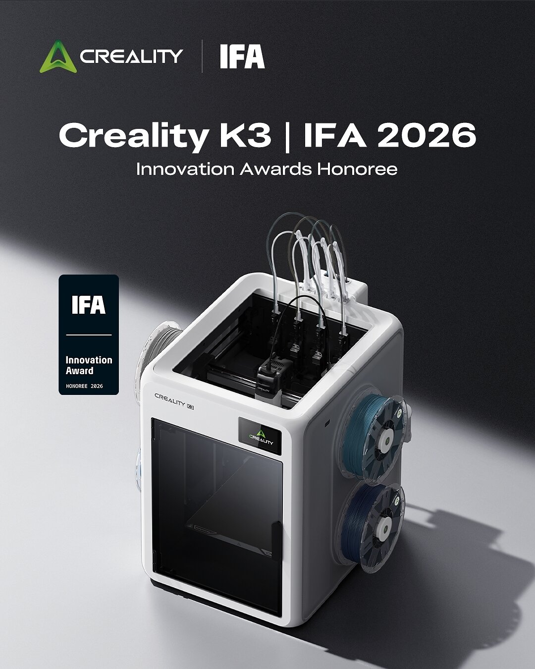 Creality K3 çok malzemeli FFF 3D yazıcı IFA 2026