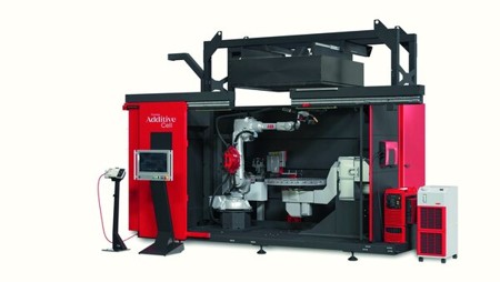 Fronius Additive Cell endüstriyel WAAM üretim hücresi