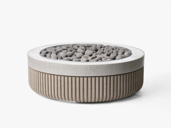 Mangrove Staccato Selective Paste Intrusion ile 3D baskılı beton ateş çukuru