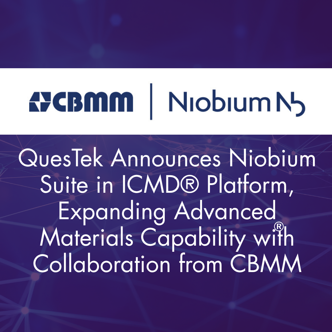 QuesTek ve CBMM Niobium Suite niyobyum alaşım tasarım platformu